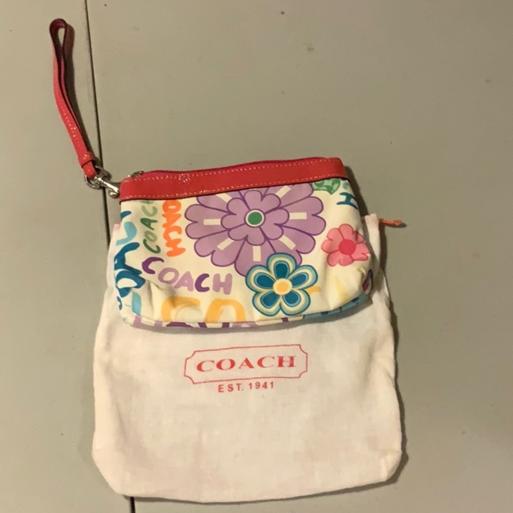 Coach wristlet